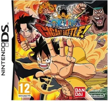 One Piece - Gigant Battle! (Japan) box cover front